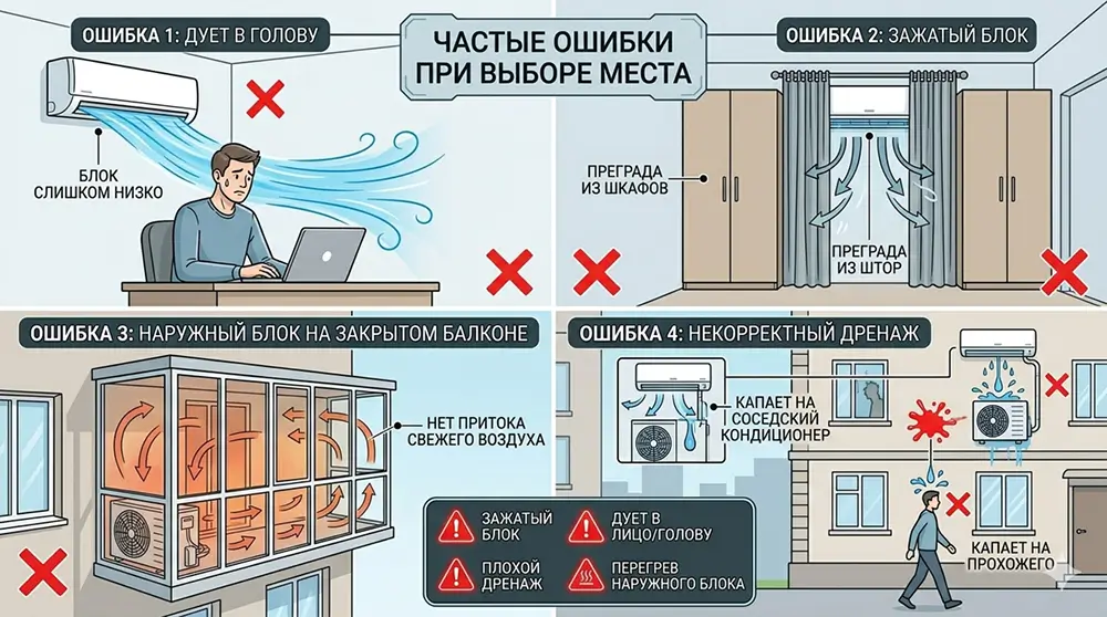 ошибки установки