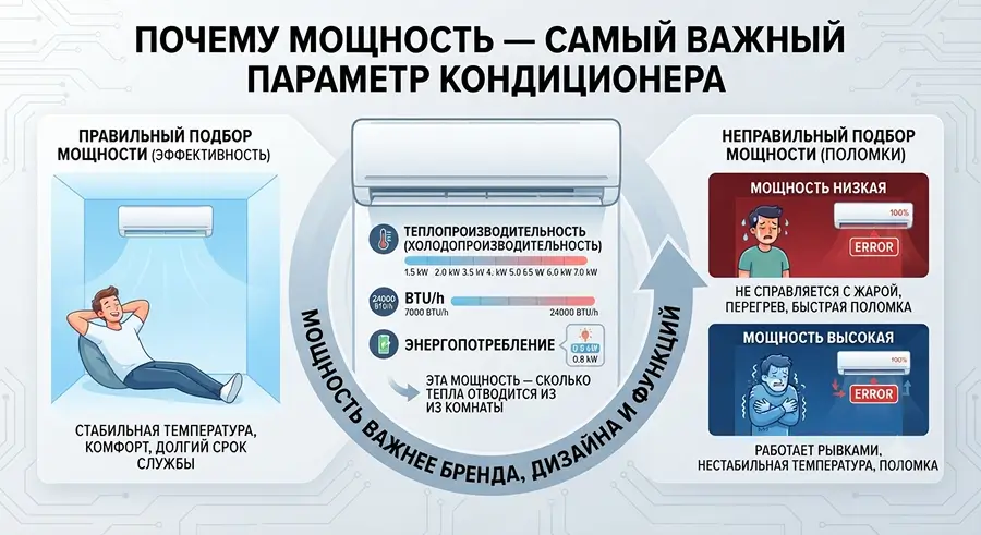 важный параметр кондиционера