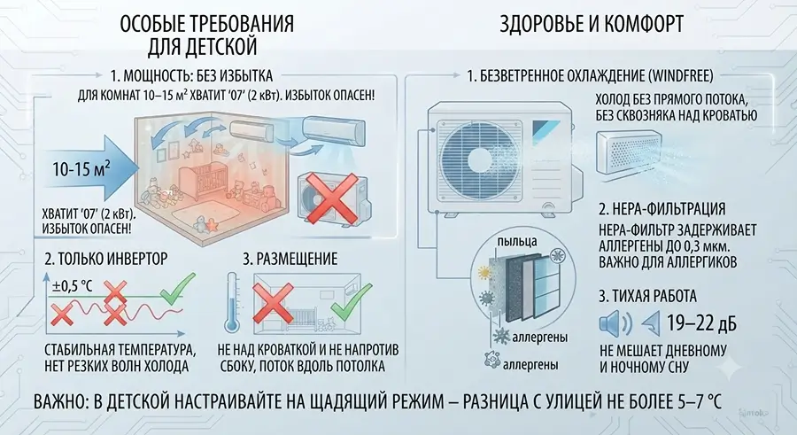 Кондиционер в детскую